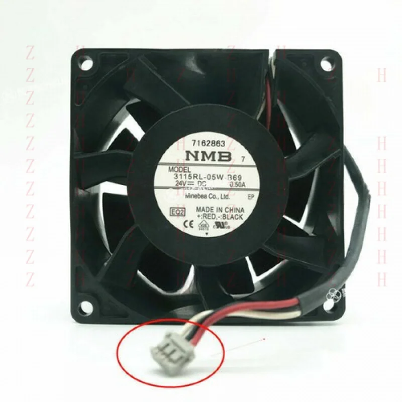 xxz-1pc-インバーター冷却ファン-3115rl-05w-b69-24v-050a-8cm