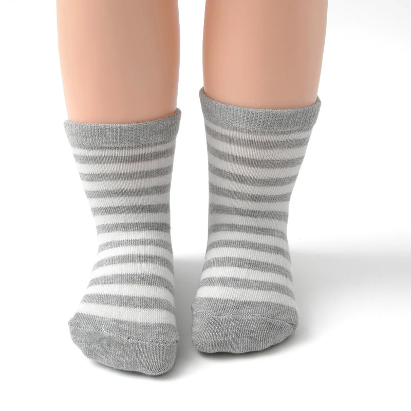 Chaussettes coordonnantes en coton pour enfants, chaussettes de tramimmersion parent-enfant, chaussettes de sport élastiques, chaussettes rayées pour garçons et filles, chaussettes d'extérieur pour enfants