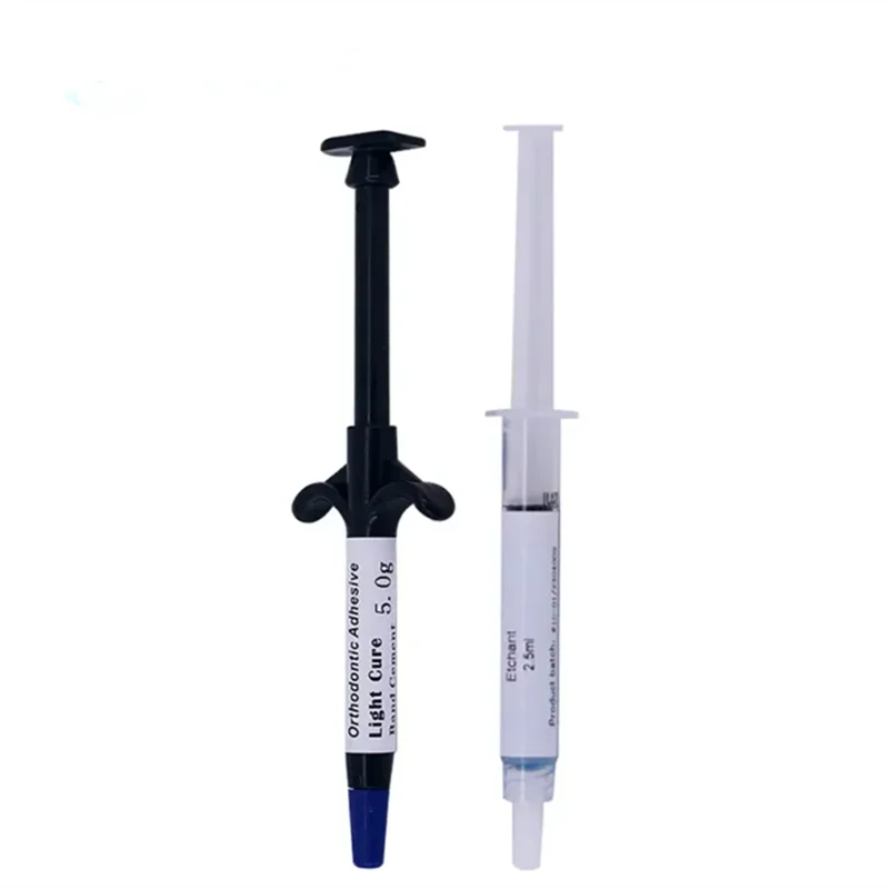 1 Pcs/bag Dental Products 3.5g Paste Cured by ultraviolet light Orthodontics Bracket Adhesive Light-Curing Glue For Buccal Tube