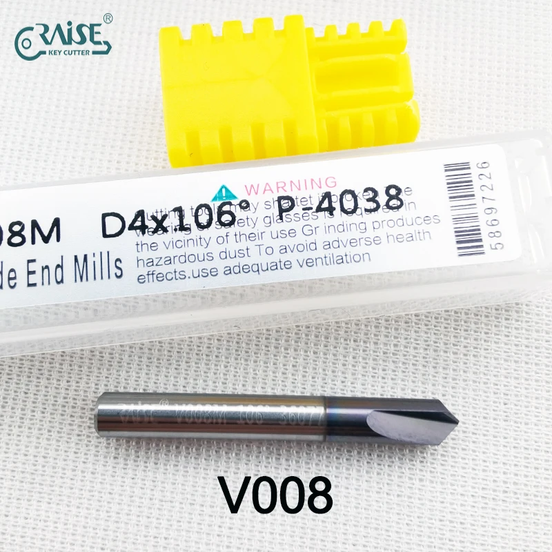 

RAISE V008M Compatible with KEYLINE V008 KEYLINE NINJA TOTAL NINJA VORTEX VERSA Key Duplicating Machine Aftermarket