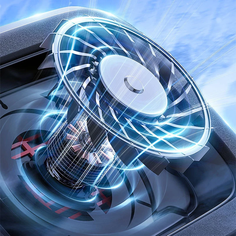 FL08 Laptop Cooling Stand: 7-Level Angle Adjustment, Powerful Fan Cooling Pad, Compatible with 14–19.3-inch Gaming Laptops, High - view 4