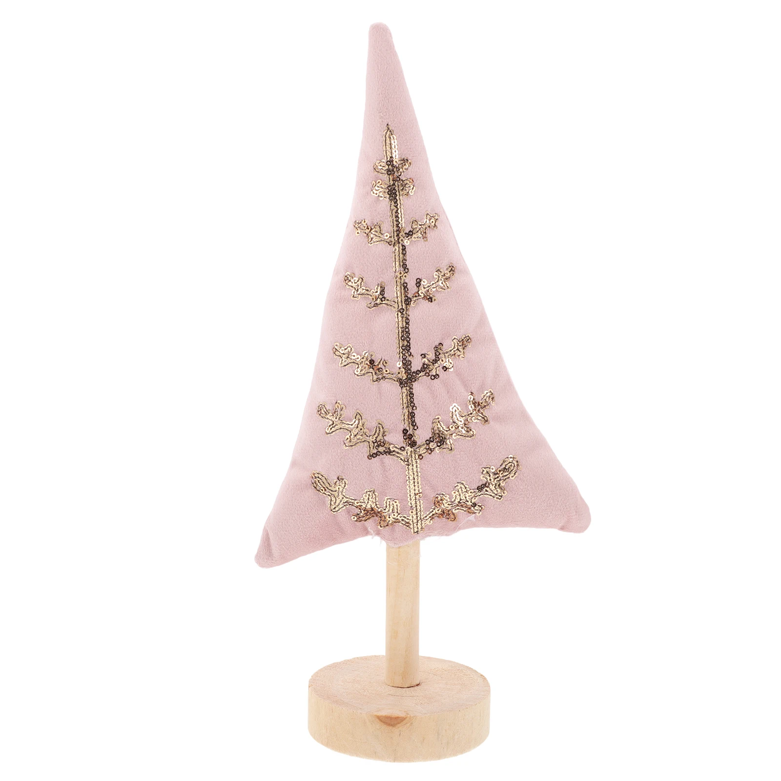 

Tree Figurine Mini Winter Decor Desktop naments Festive Holiday Photo Props Trendy Style Tabletop Enhancer