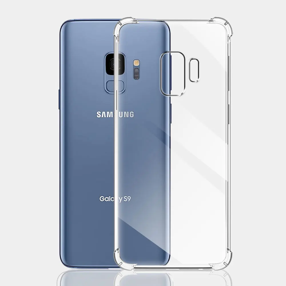 Противоударный чехол для Samsung S9, силиконовый мягкий прозрачный чехол для телефона Samsung GalaxyS9 Plus, чехол для SamsungS9 S9Plus, чехлы