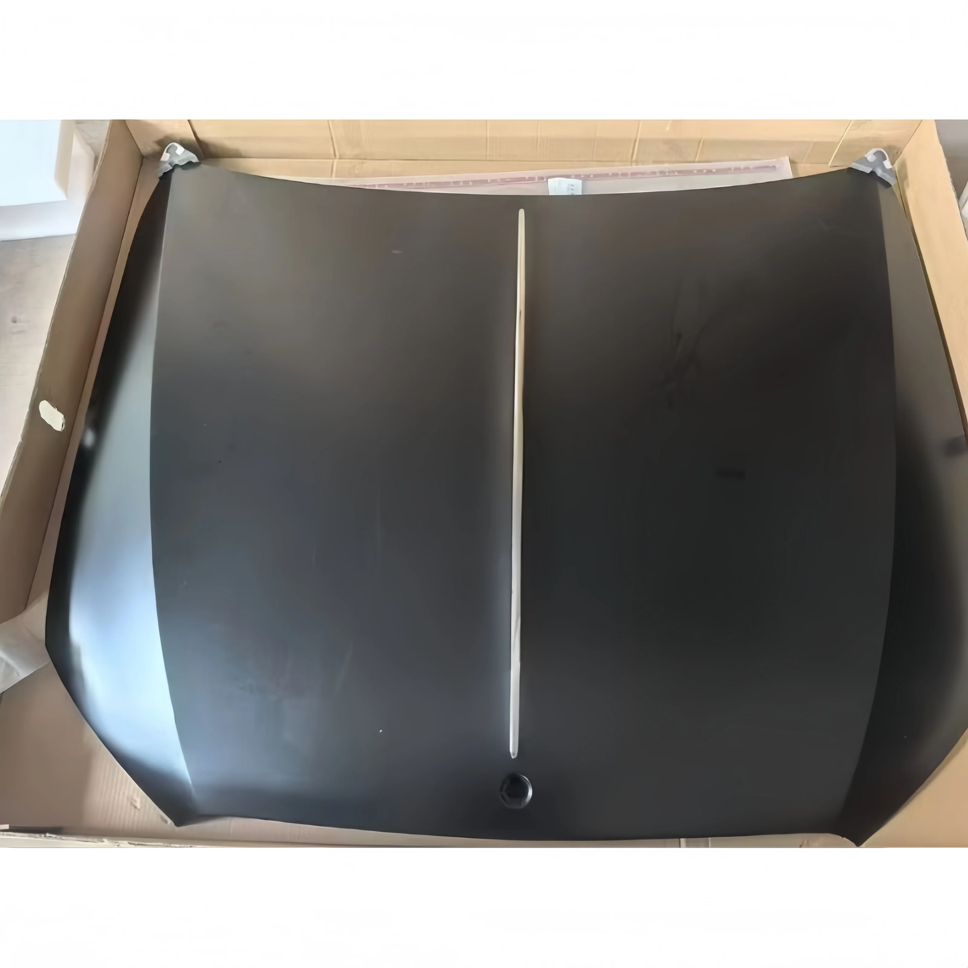 Maybachs Style Chrome Center Strip Front Hood for Mercedess Benz W223 2021-2023