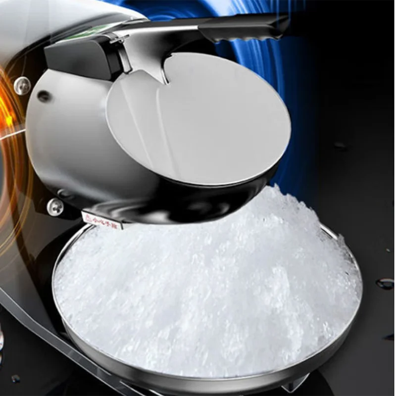 Electric Ice Crusher Machine Ice Smash Machine Snow Cone Ice Shaver Commercial Use or Home Use