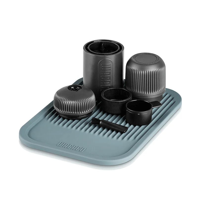 WACACO Coffee Mat, Multi-Purpose Drying Mat and Tamping Mat, Made of Food-Grade Silicone