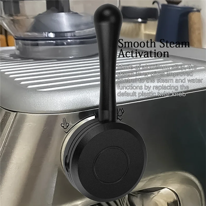 B38B-Easy Install Steam Lever Upgrade For Sage/Breville 870/878 Coffee Machines - Dismantling-Free Replacement