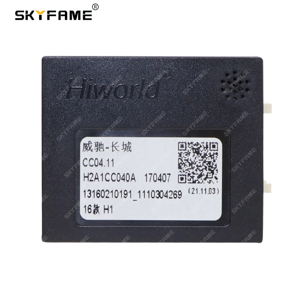 SKYFAME 16Pin Adapter wiązki przewodów samochodowych z dekoderem skrzynki Canbus dla Great Wall Haval H1 2016-2018 Android Radio kabel zasilający