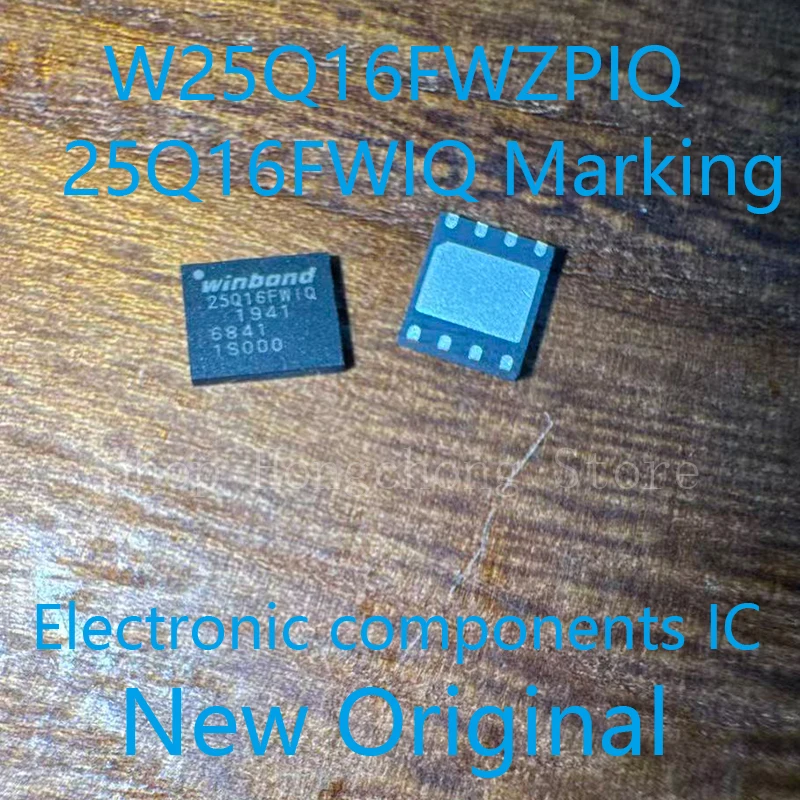 New Original W25Q16FWZPIQ W25Q16FW 25Q16FWIQ MARKING CODE IC FLASH 16MBIT SPI/QUAD 8WSON 20pcs