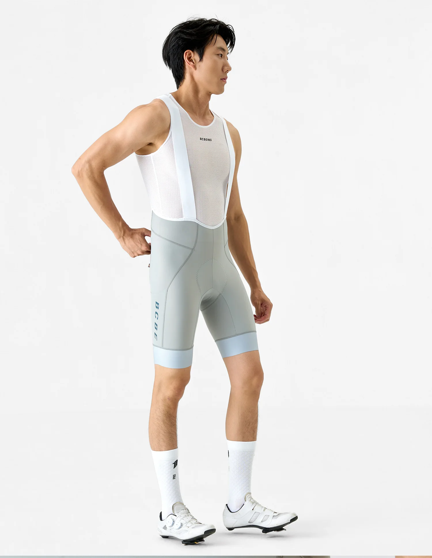 BCBE-ING Herren RACE Radhose Italien 7Hour Elastische Schnittstelle 120kg Dichte Polsterung Leichte Schnelltrocknende Atmungsaktive Radhose – Detail 16