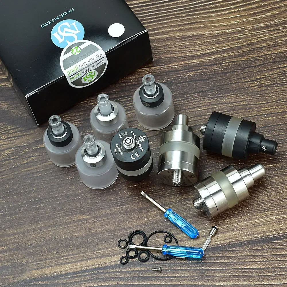 Kayfun-Vaporisateur Lite Plus, 2021 Mtl Rta, bobine unique, 22mm/24mm, synchronisation SION, admission d'air, vape réglable, atomiseur rta 2ml/5ml