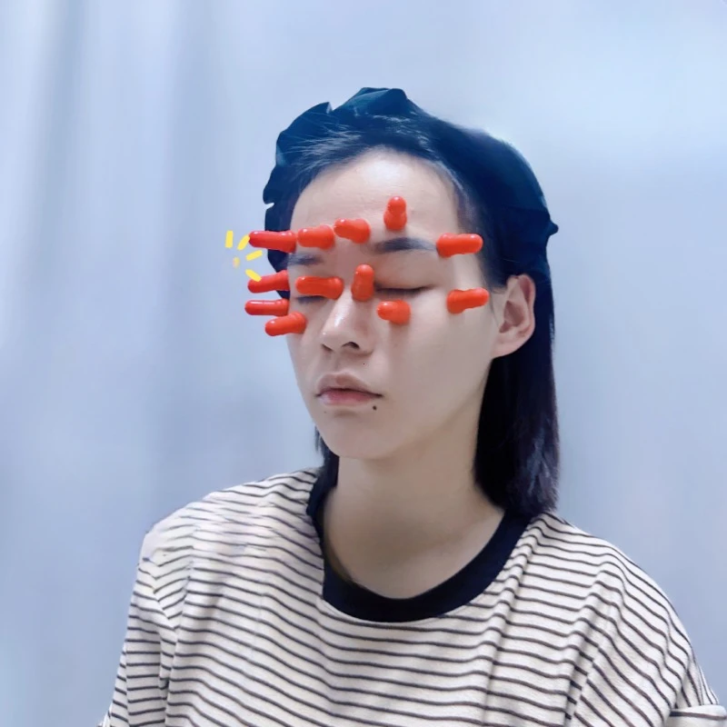 

Набор из 12 силиконовых вакуумных массажеров для лица и глаз: снимает усталость, расслабляет тело, снимает боль