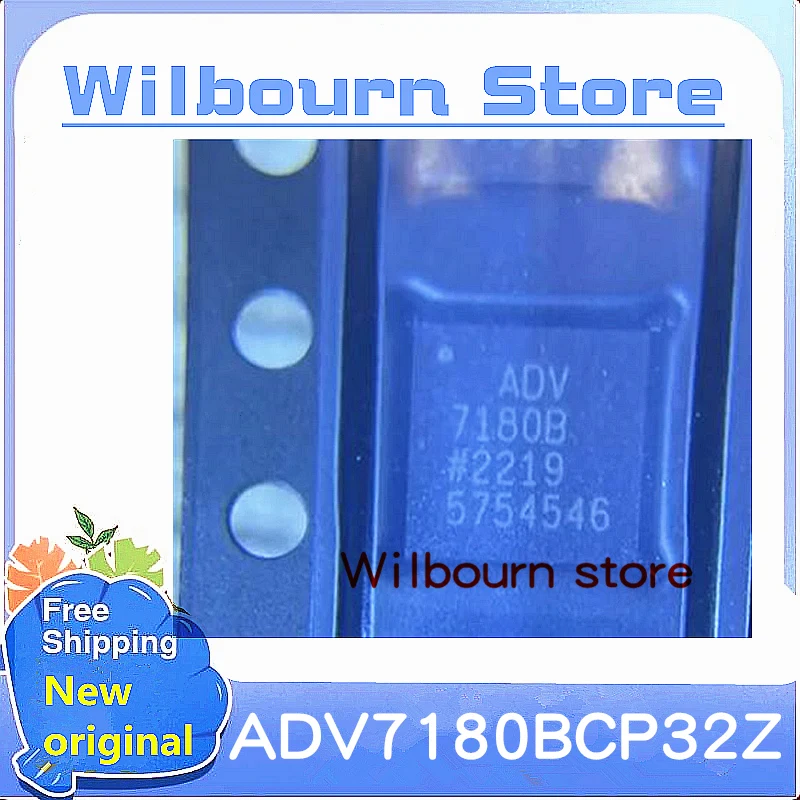 5PCS~20PCS/LOT ADV7180BCP32Z ADV7180BCP32Z-RL ADV7180B 7180B LFCSP32 Mxsyuan New original