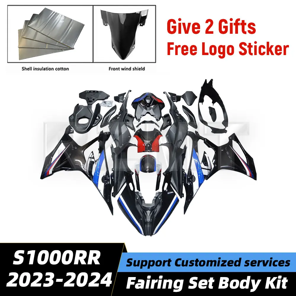 

For BMW S1000RR S1000 RR 2023-2024 Fairing Motorcycle Set Body Kit Decoration Plastic Guard Plate Accessories Shell B1023-101a