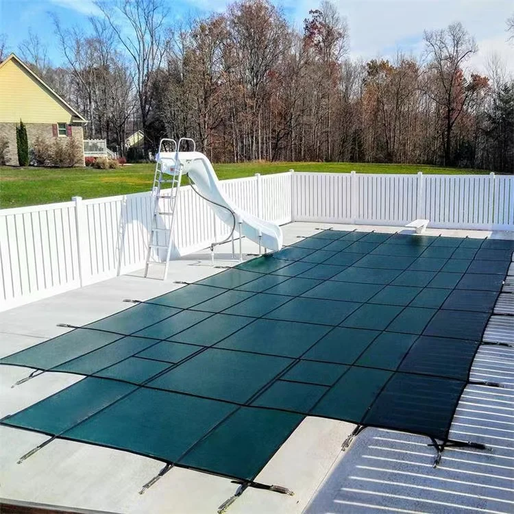Factory Supply Pool Covers & Reels Durable Polypropylene Safety Cover & Custom Ground Cloth for Swimming Pools