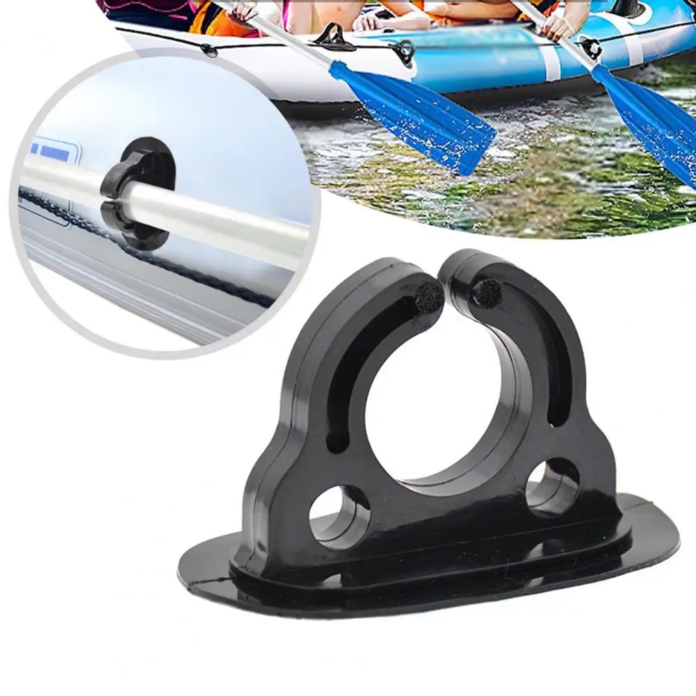 2Pcs Paddle Holders Portable High Strength Paddle Clips Anti-Slip Fixed Oars Lightweight Kayak Canoe Paddle Holder Clips Water