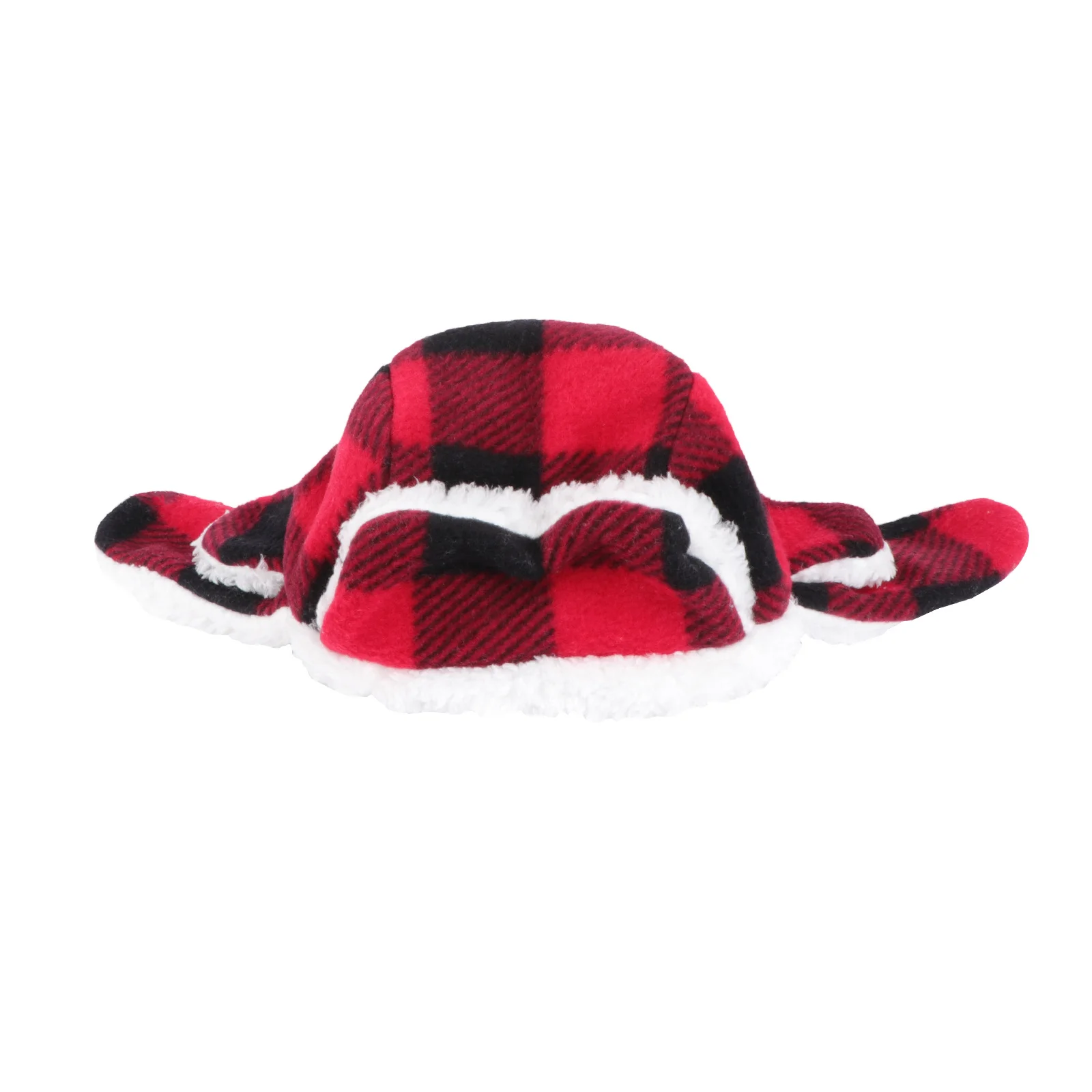 

1Pcs Pet Beret Winter Warm Hat Adjustable Large-Breed Dog Hat Outdoor Headwear Cute Decoration Black Red Pet Beret