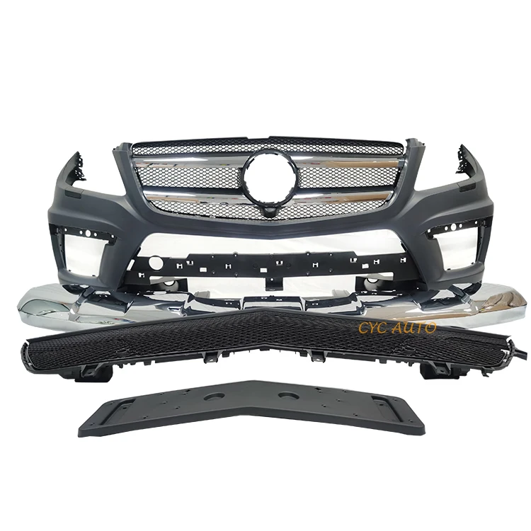 X166 GL body kit front rear bumper car facelift parts  for Mercedes Benz  Class  63 from CYC AUTO