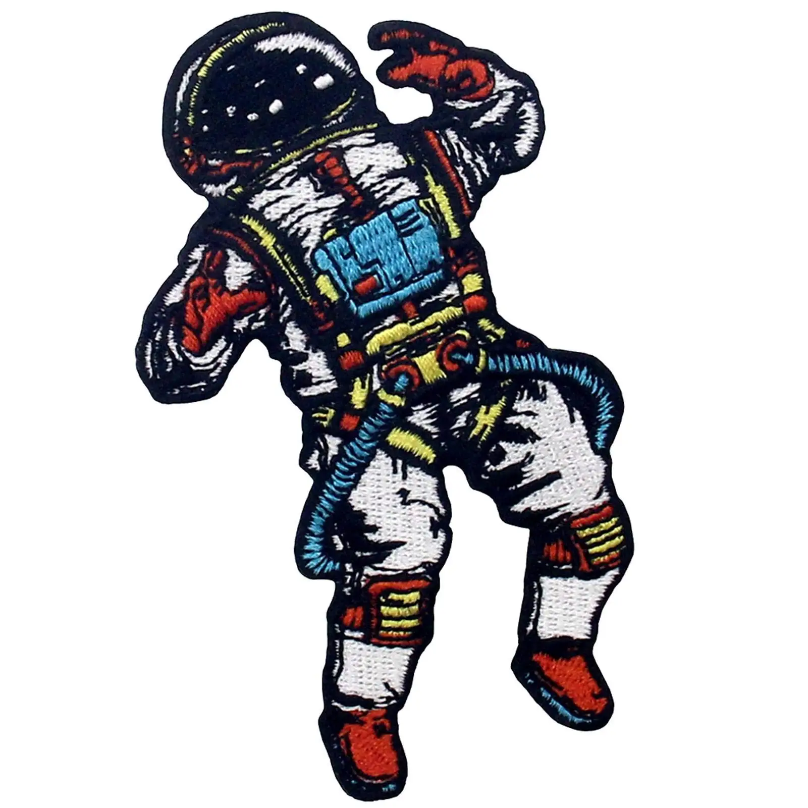 2.4*4Inches Space Man The Lost Spaceman Patch Embroidered Applique Iron On Sew On Emblem