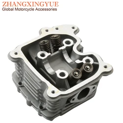 Scooter 4 Valve 4V Cylinder Head Kit For GY6 GP110 125cc 150cc 180cc 200cc 152QMI 157QMJ 4-Stroke