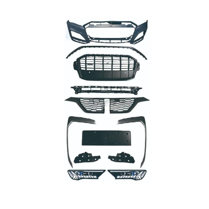 Suitable for Q7 upgrade 24 types, surround kit, headbar, headlight, middle net, auto parts
