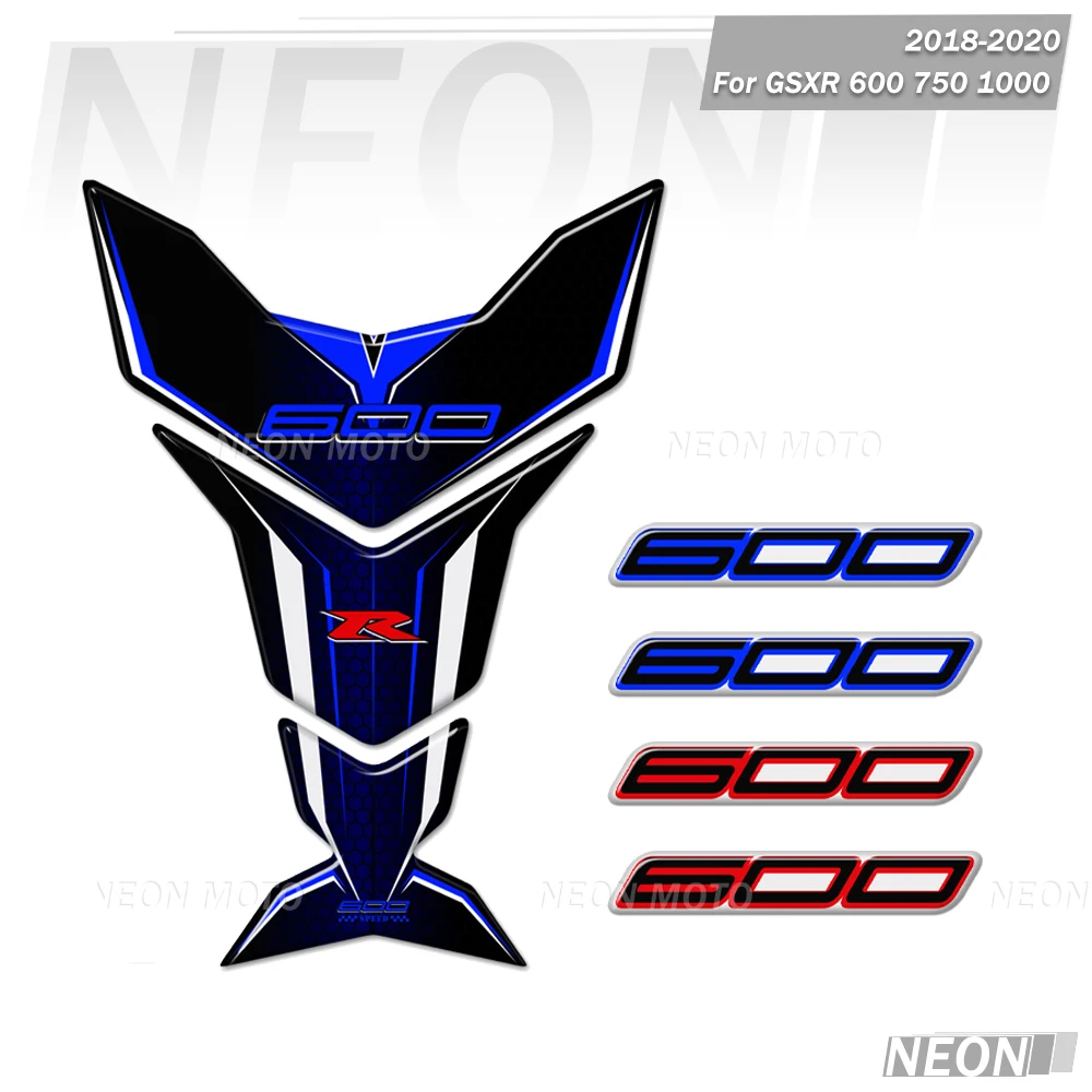 

Motorcycle 3D Stickers Material Epoxy resin Material Emblem Decal For Suzuki GSXR1000 GSXR600 GSXR750 2018 2019 2020