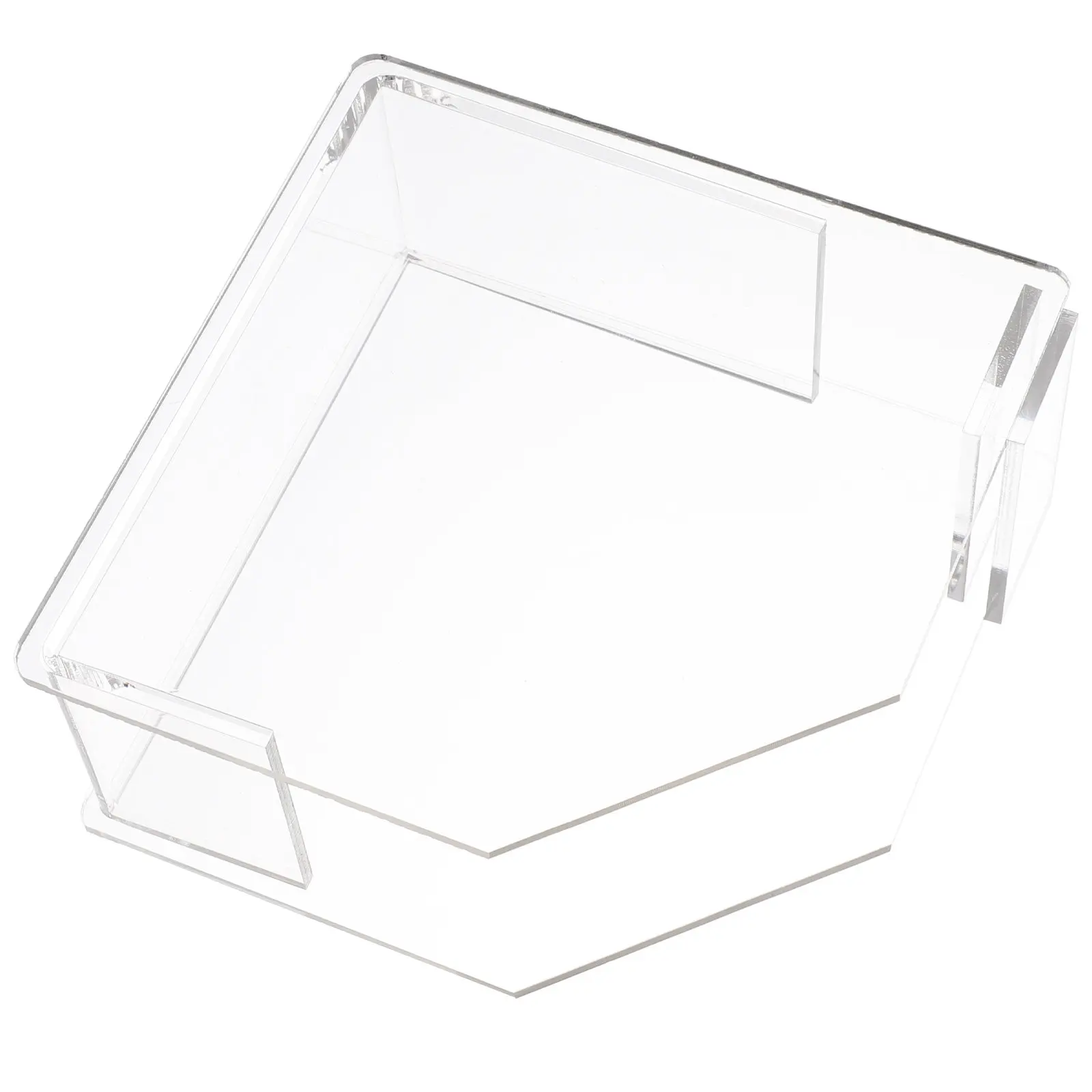 

Premium Acrylic Nail Art Paper Holder Organizer for Salon Home DIY Nail Practice Training School Gift Remover Wipe Container