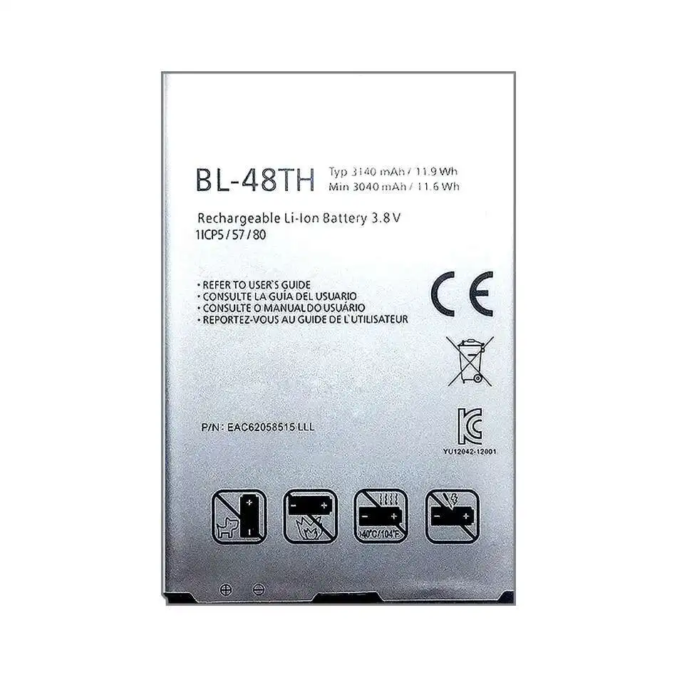ل LG Optimus G Pro F240 E988 E986 E985 E980 E940 F310 D684 BL 48TH BL-48TH 3140Mah بطارية الهاتف المحمول عالية الأداء