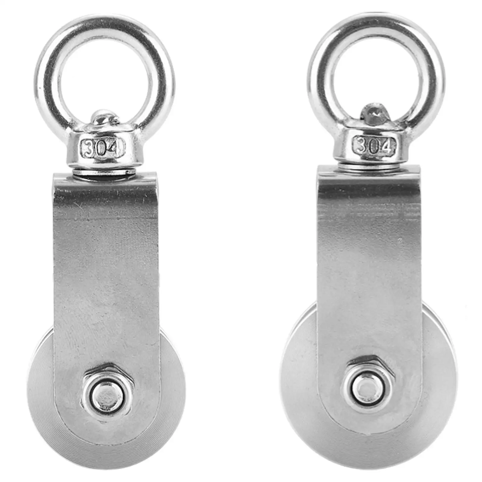 Pulley Block Fitness Equipment 360 Degree Rotation Cable Pulley for DIY Attachment Clothesline Gym Wire Rope Pulley System