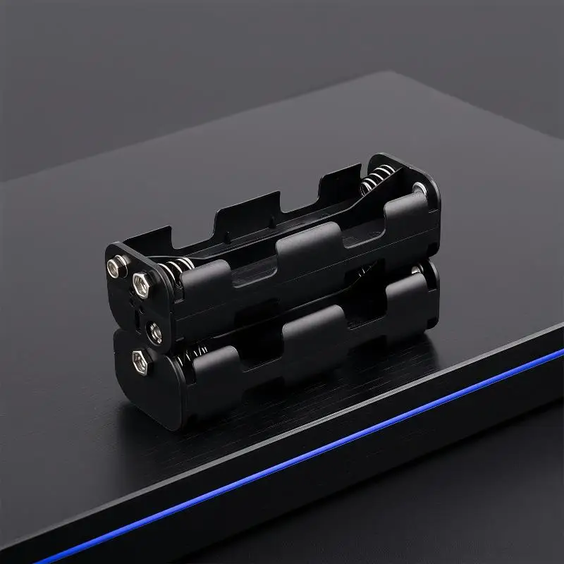 2/3/4/6/8 Slots LR06 Battery Holder Connector Storage Wear Resistant Battery Mount for Physics Teaching Educational Kits