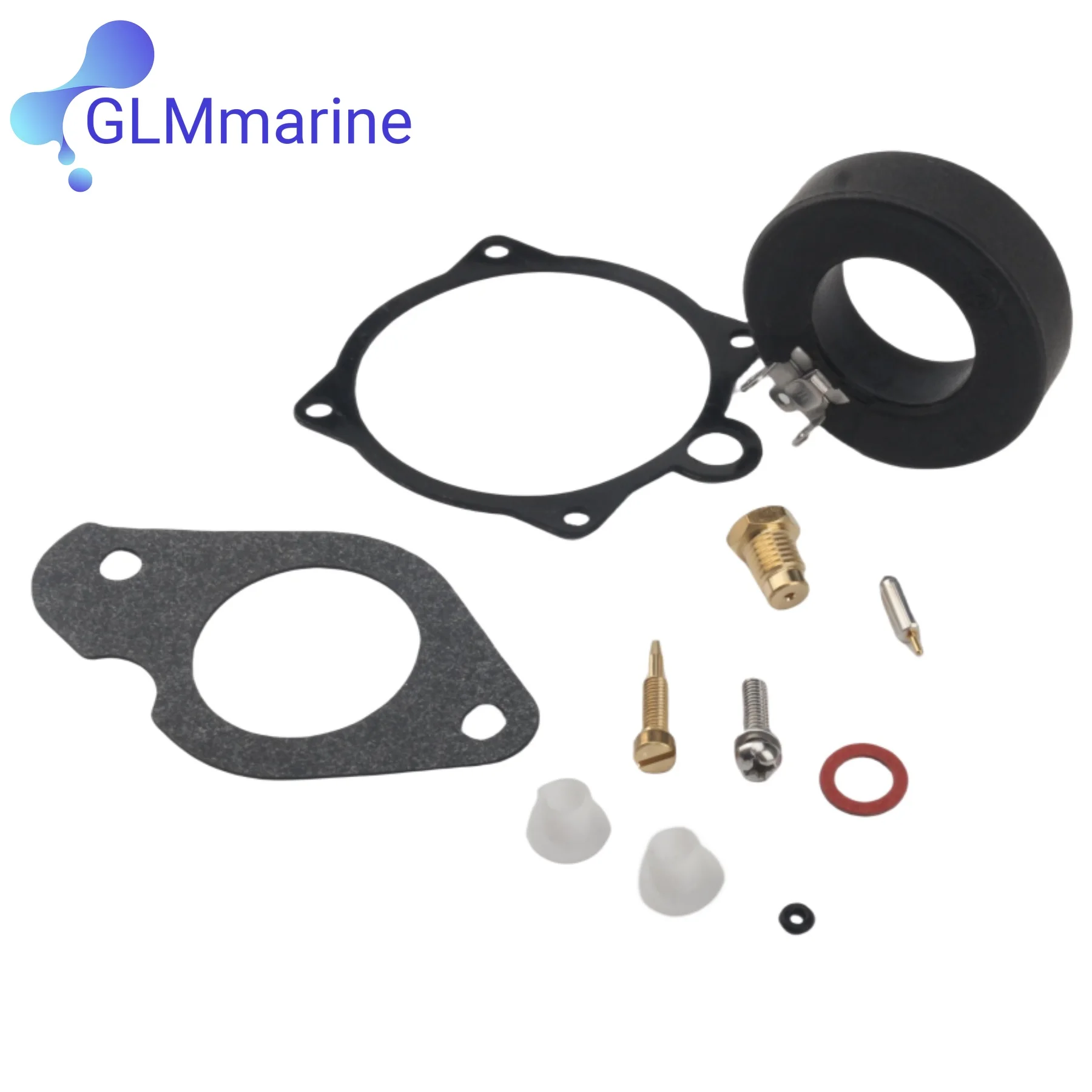 689-W0093-00 Kit de reparación de carburador compatible con Motor fueraborda Yamaha de 2 tiempos 25 30 HP 25E C25 30E C30 689-W0093-01 689-W0093-02
