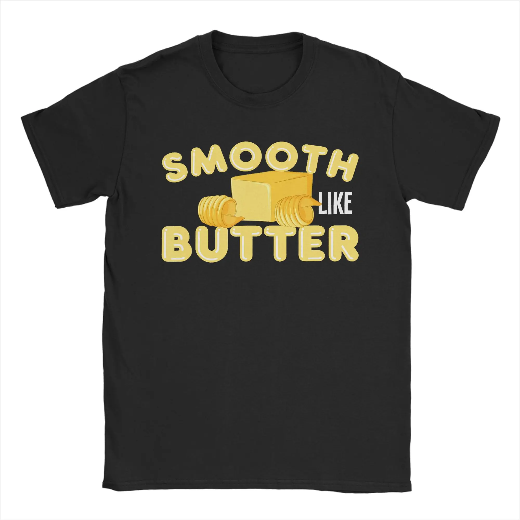Men's T-Shirts Smooth Like Butter Novelty Pure Cotton Tees Short Sleeve  T Shirt Crewneck Tops Big Size