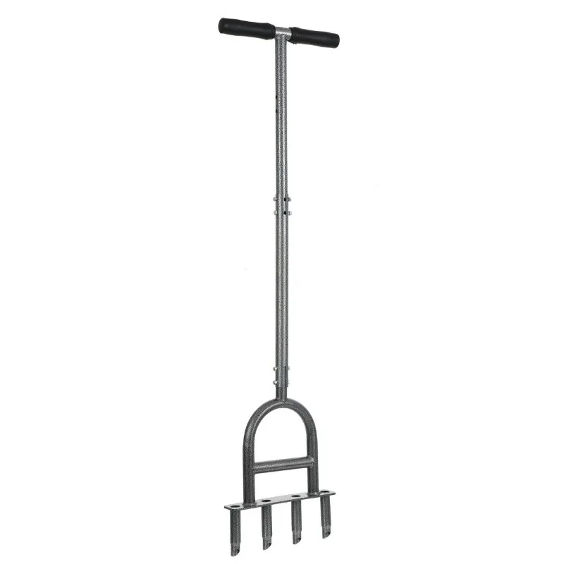 earth turner, soil loosening nail, garden hole puncher, soil loosening tool, T-type soil ventilation labor-saving tool