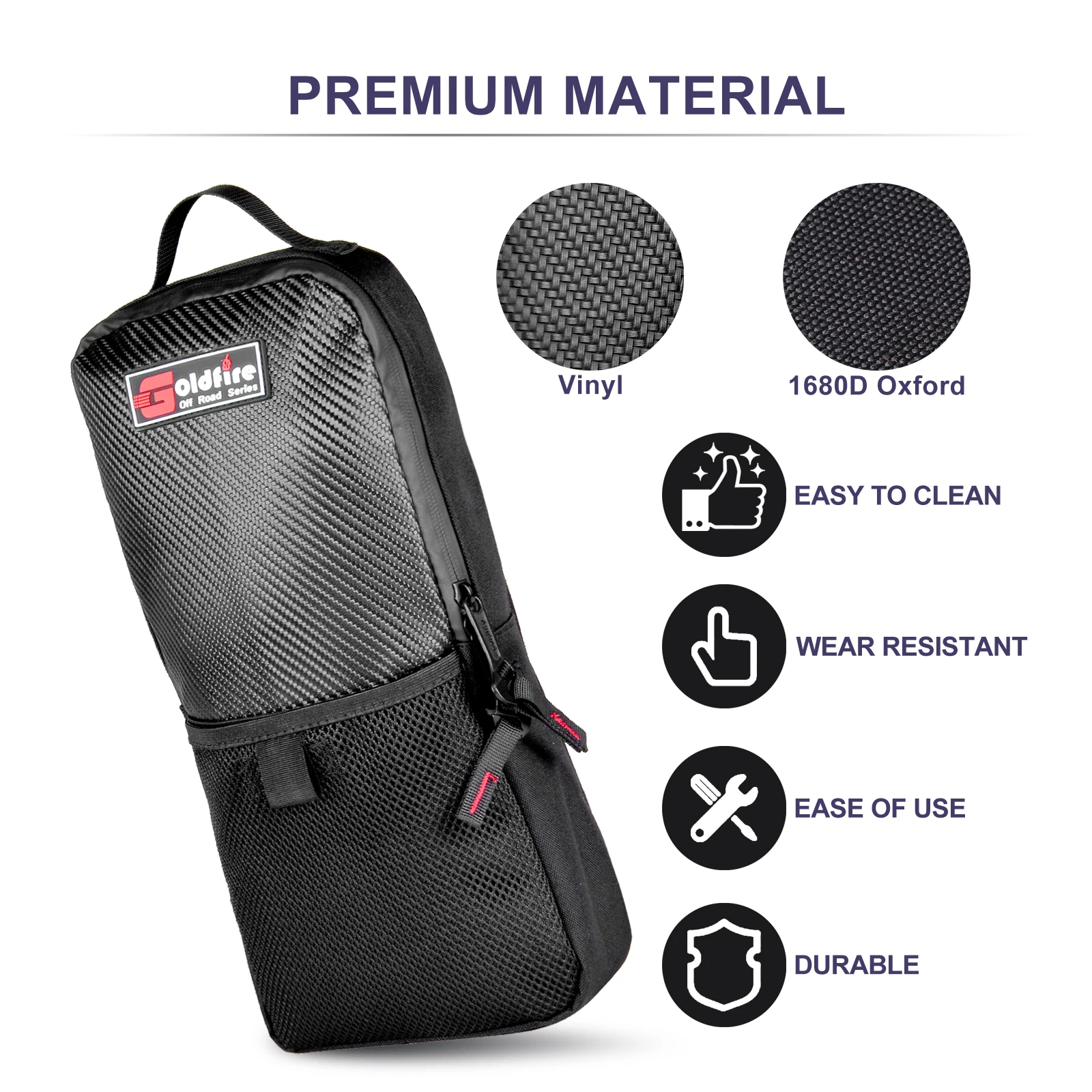 UTV Center Storage Bag Between Seat Shoulder Bag 1680D Waterproof For Honda Talon 1000R 1000X 1000X4 2019 2020 2021 Accessories