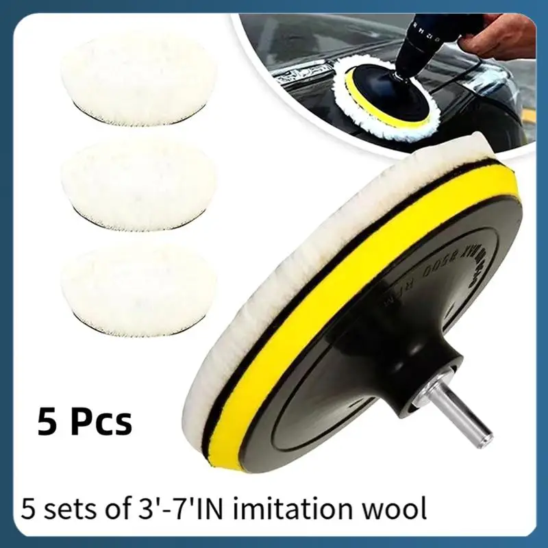 

N10R-Набор инструментов для полировки, полировальная подушечка для автомобиля, вощеная губка, диск, шерстяное колесо, автокраска, полировальные подушечки для автомобиля, полировщик