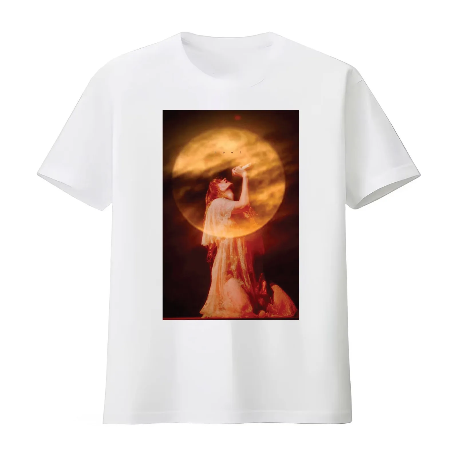 Florence + The Machine T-Shirt Summer Casual Cotton Tee Oversized Streetwear Tops Vintage Graphic Print Unisex Men Women