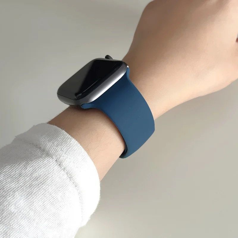 Straps For Apple Watch 10 46 mm 49mm 44 mm 45mm 40mm 42mm 41mm 38mm sport bracelet iWatch series 9 8 7 SE ultra 2 Silicone Band