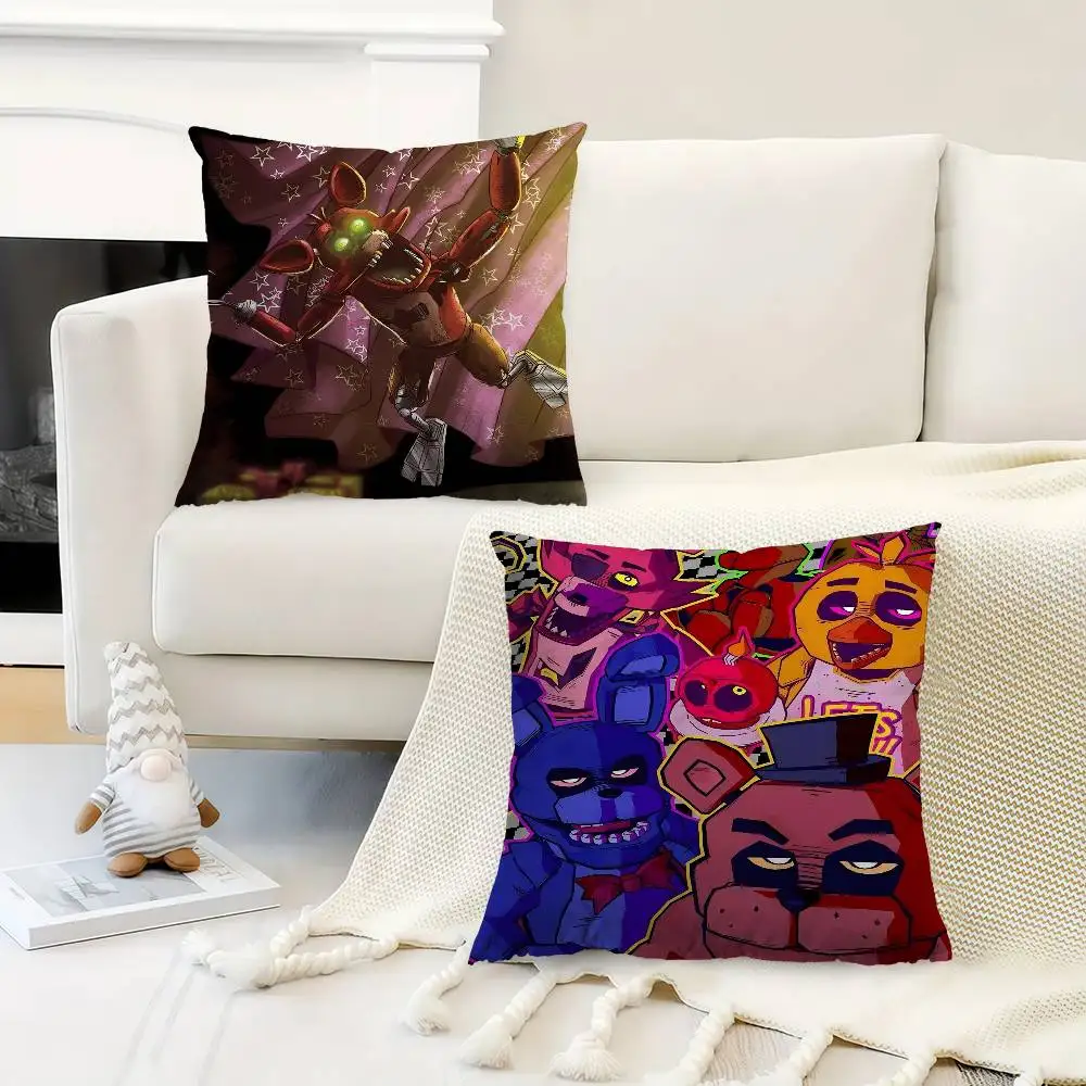 

Fnaf Five-nights-At-Freddys Classic Cushion Cover 30x50 Polyester Sofa Cushions Throw Pillows Home Decoration Pillowcover