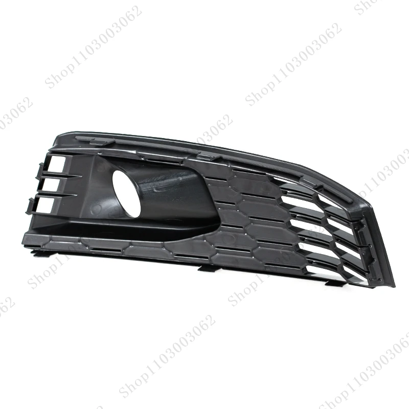 Fog Light Frame 8WD807681F Car Exterior Honeycomb Grille Modified Air Intake Grille For Audi A4 B9 S-LINE 2016 2017 2018 view 4