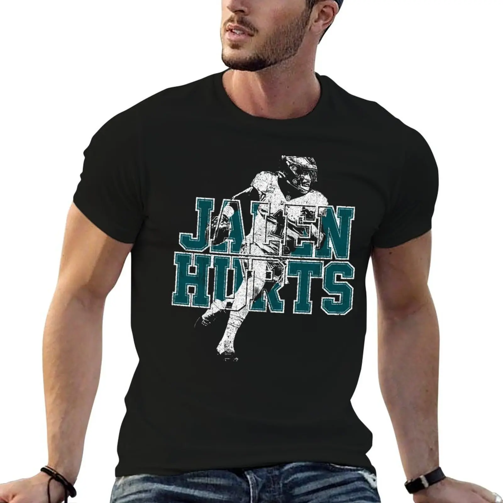 

Jalen Hurts T-Shirt t shirt man luxury t shirt for man 100 percent cotton T-Shirt