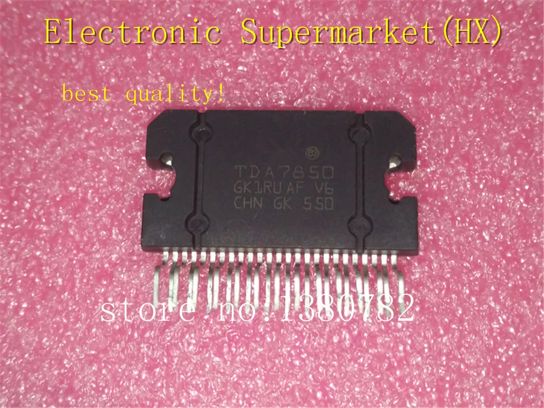 Free Shipping 10pcs/lots TDA7850 TDA7850A ZIP-25 IC In stock!