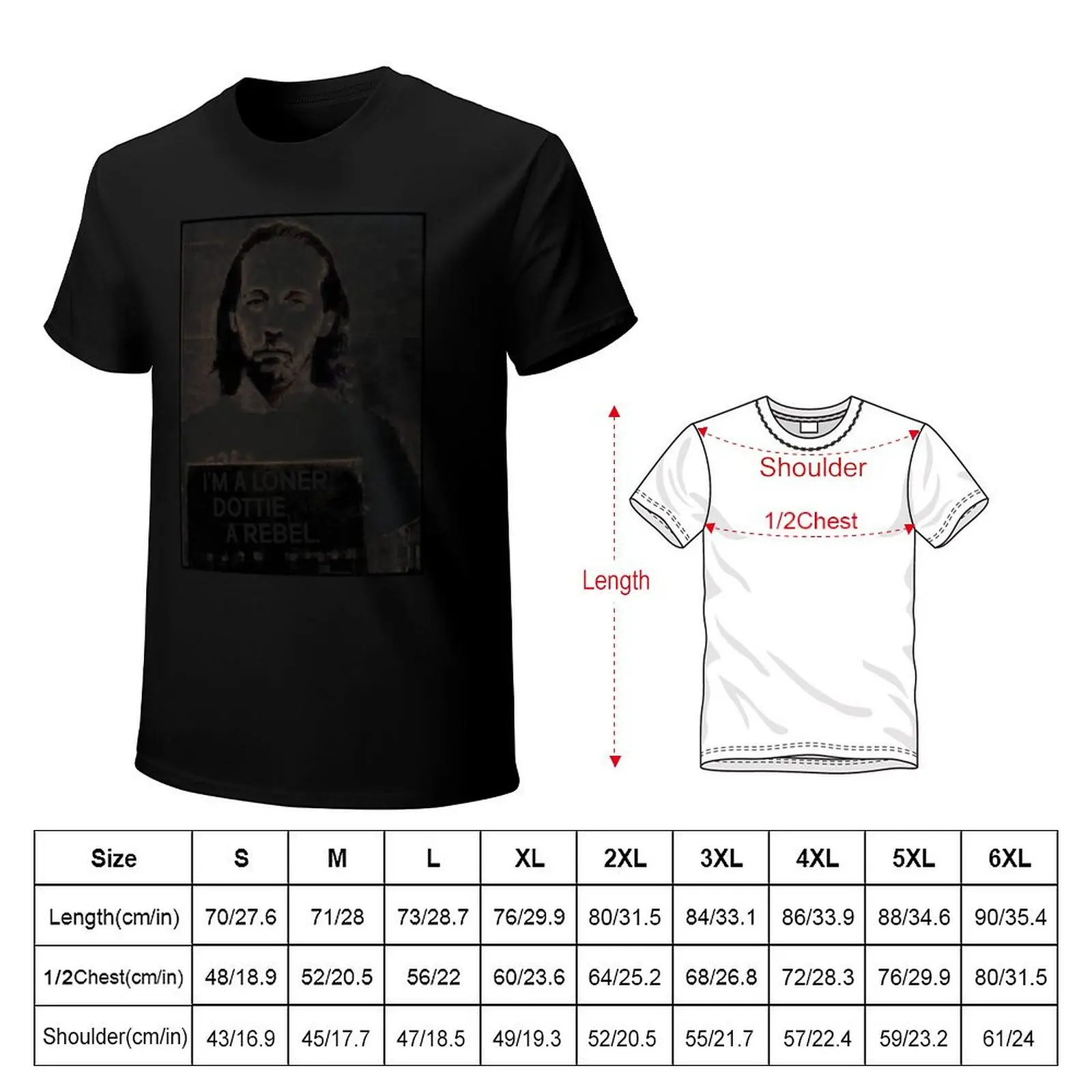 Pee Wee Herman - Free Pee Wee, Dottie T-Shirt Plus Size Loose Fit T-Shirt