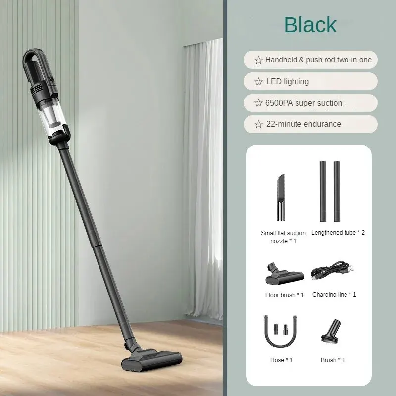 Car Vacuum Cleaner Wireless Dual-purpose Portable Handheld Ultra-powerful High-suction Rechargeable Vacuum Cleaner