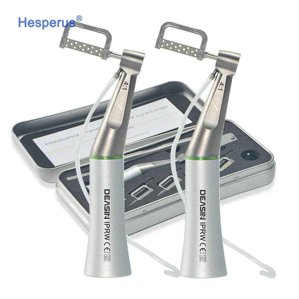 Dent al Orthodontic 4:1 Contra Angle Handpiece Reciprocating Interproximal Stripping Ipr System Tools Dent al Handpiece Kit