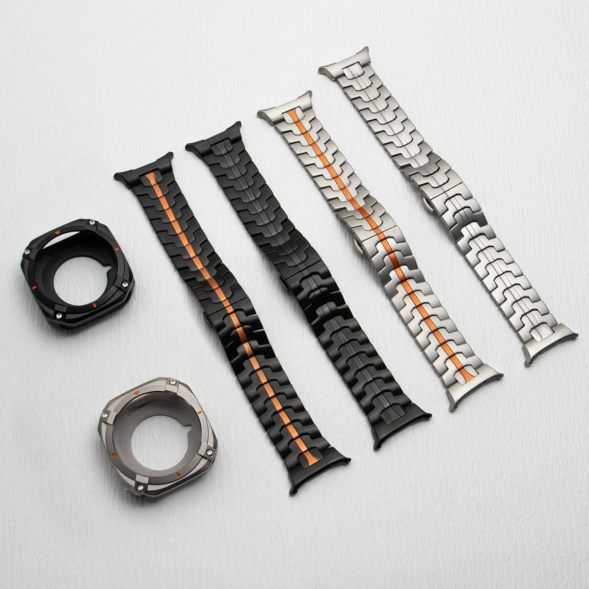 Case+Strap For Samsung Galaxy Ultra 2025 Stainless Steel WatchBand Metal Cover Screen Protector for Galaxy Ultra 47 Men Bracelet