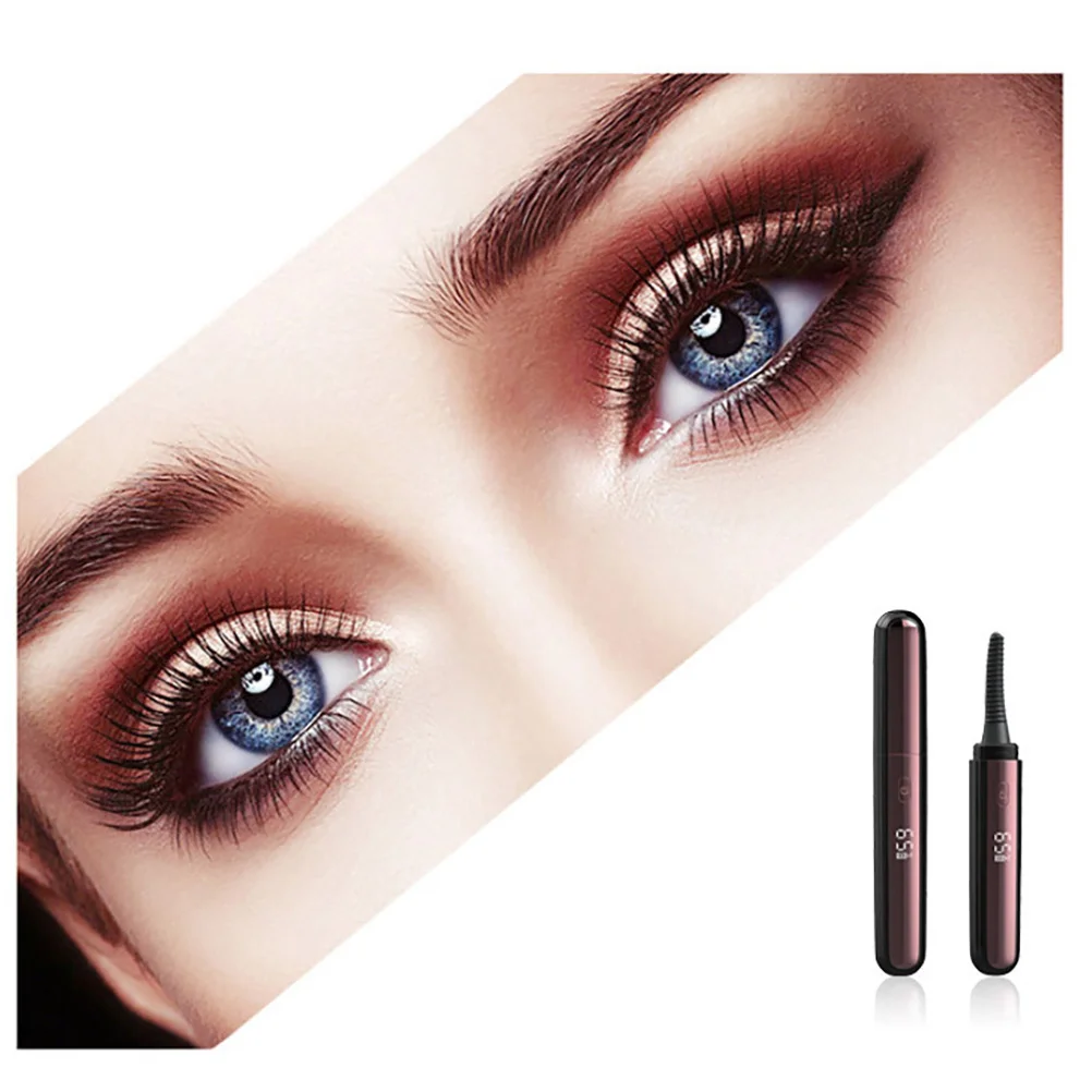 

1 set Charging Eyelash Curler Electric Portable Quick Heating Rechargeable Makeup Tool For Women Eyelash Beauty Device