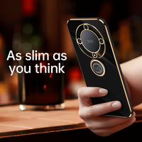 For Honor X9a Case Camera Protection Honor Magic5 Lite Phone Case RMO-NX1 RMO-NX3 Cover x9a X9A Luxury Square Plating Shockproof