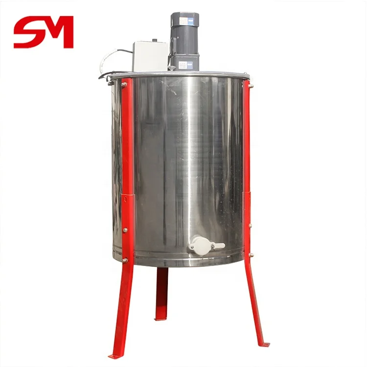 High Quality Food Hygiene Standards Manual Resversible 9/18 Honey Extractor Of Plastic Container