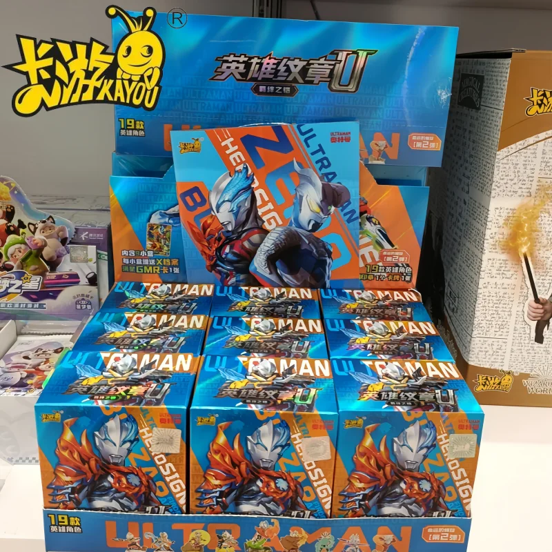 

Kayou Ultraman Hero Эмблема 2-я пуля Специальная скрытая блестящая кукла Ultraman Ultimate Sairo слепая коробка Раритет подарки для детей
