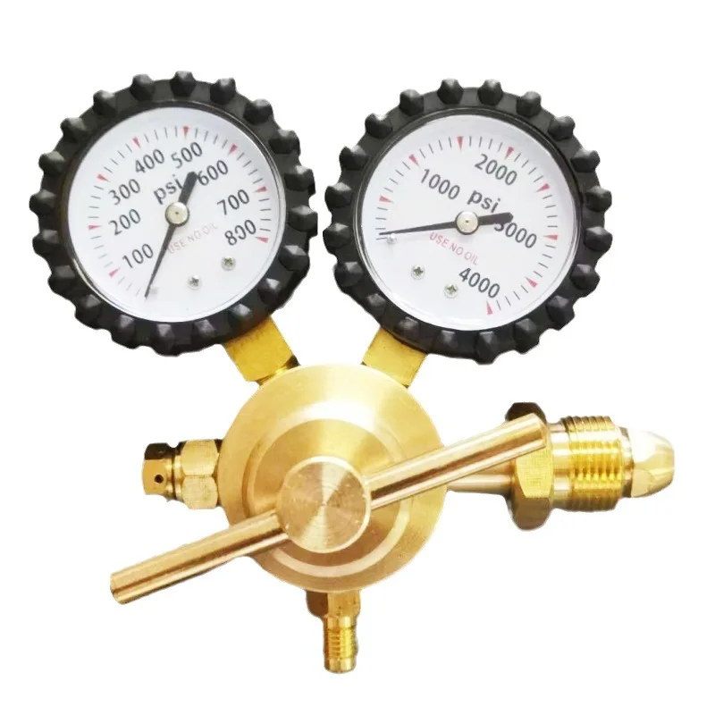 

All Copper HD-0006 High Pressure Nitrogen Pressure Reducing Valve CGA580 for air Conditioning Fluorine Applications